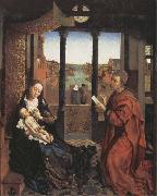 Roger Van Der Weyden Saint Luke Drawing the Virgin and Child China oil painting reproduction